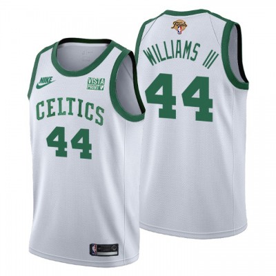 Boston Celtics #44 Robert Williams III Men's Nike Releases Classic Edition 2022 NBA Finals 75th Anniversary Jersey White Men's